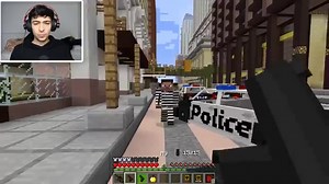 Minecraft POLICE MOD / FIGHT CRIME AND KILL PRISONERS THAT ESCAPE PRISON!! Minecraft
