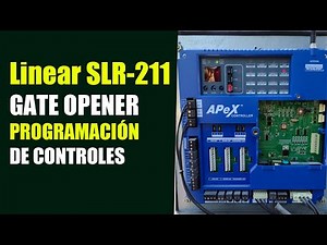 Como Programar controles LINEAR SLR 211 Gate Opener #Houston #AmericaOD #GarageDoors #Linear #Gate