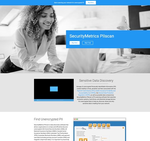 Discover PII in your network | SecurityMetrics PIIscan