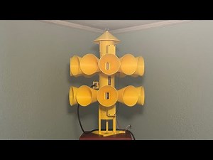 Federal Sign & Signal 3T22A - 3D Printed Mini Siren - Full System Test