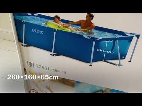 #9【INTEX フレームプール組立解説】女性1人でも大丈夫(^^)