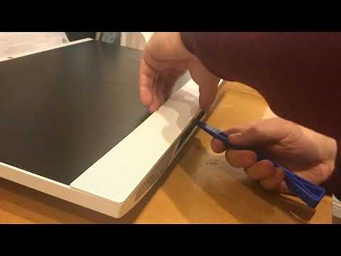 How to take apart an HP all in one