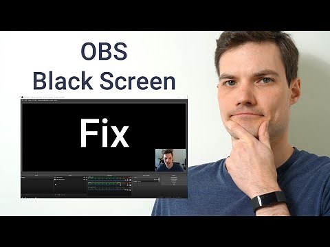 OBS Black Screen Fix Windows 10