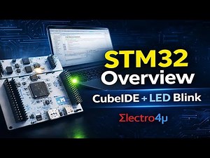 STM32 Explained + CubeIDE Installation | First LED Blink Project (Step-by-Step)