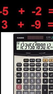 How to Subtract Negative Numbers with a Basic Calculator