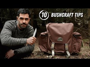 10 Simple Bushcraft Tips and Basic Skills