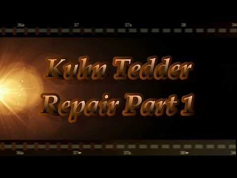 Kuhn Hay Tedder Repair Part 1