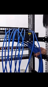 Network cable management rack work together with the cabinet cable #network #Cable | ROAD LIFE