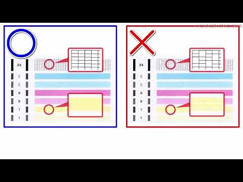 Canon PIXMA G7020 - Printing The Nozzle Check