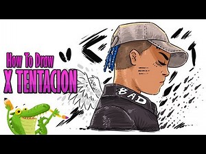 how to draw xxxtentacion step by step