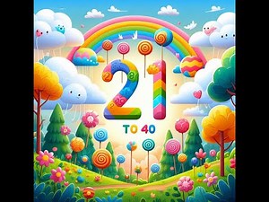 Let's Learn NUMBERS | Learn To Count From 21 to 40 | Learn Numbers Video