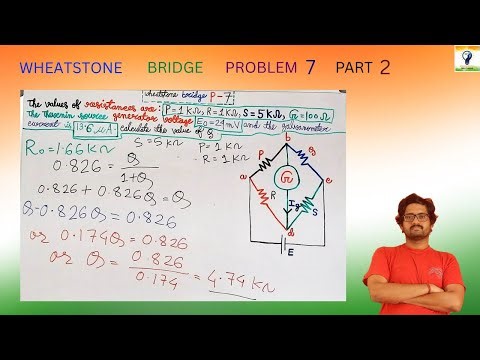 Wheatstone bridge problem 7 part 2