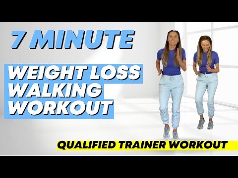 7 Minute Workout for Weight Loss | 7 Minute Walk at Home - How many Steps can you do in 7 Minutes