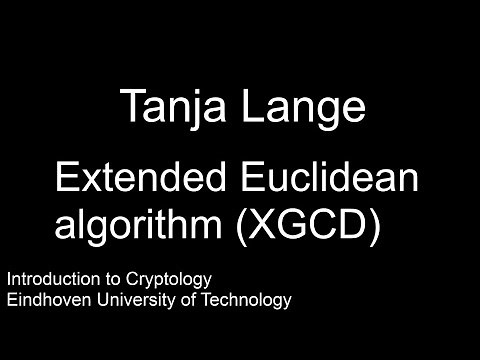 Extended Euclidean Algorithm (XGCD)