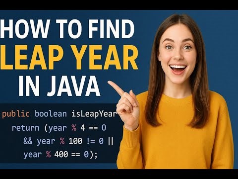 How to Find Leap Year in Java | Beginner Friendly Explanation #javaprogramming #javatutorial #java