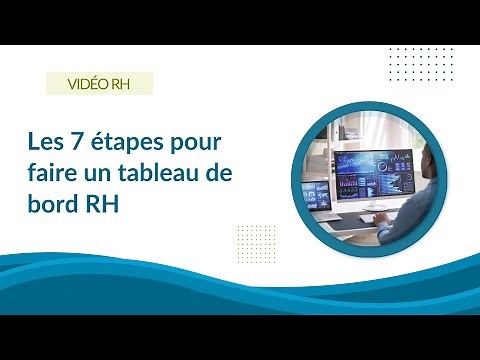 Les 7 étapes pour créer un tableau de bord RH facilement - Indicateur RH