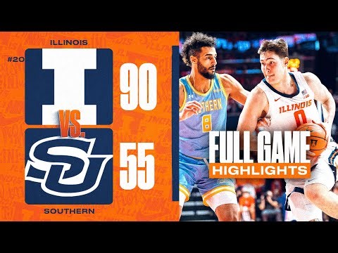 #20 Illinois vs. Southern | Full Game Highlights 12/29/25
