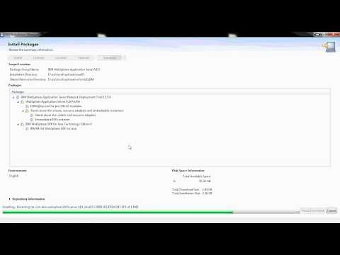 IBM WebSphere Application Server V 8.5 installation on windows (websphere jungle)