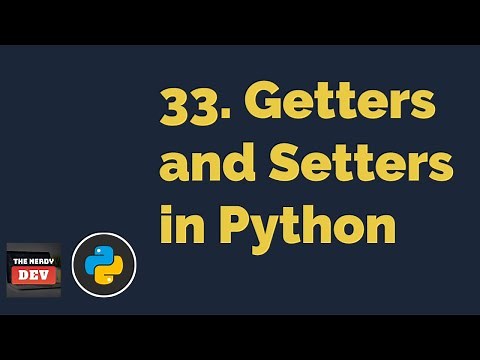 Property Decorators: Getters and Setters in Python | Python Tutorials For Beginners
