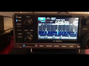Icom IC-R8600 Filters (DSP)
