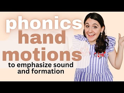 Hand Motions for Letter Sounds | Teach Your Child to Read with Synthetic Phonics Sounds Alphabet