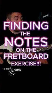 The BEST Exercise for Memorizing the Notes on the Guitar Fretboard