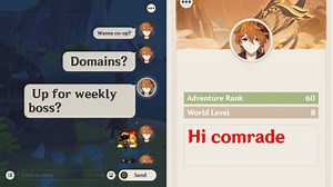 Genshin Impact text size trick: How to increase and decrease text size in chat and signature