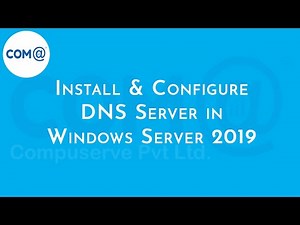 How to Install and Configure DNS Server | Windows Server 2019 | Step by Step Explained