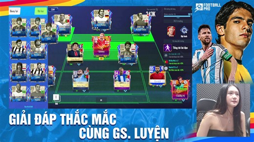💦LIVESTREAM 💦 🔴LIVESTREAM 🔴 🍆 Giao lưu cùng GS. Luyện và 🍑 Thư ký Miu Xink | Football Pro - VTC