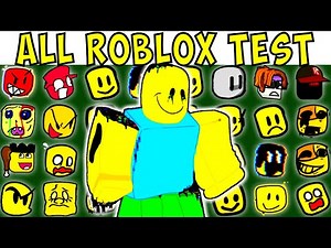 ALL ROBLOX TEST | FNF Character Test | Gameplay VS Playground