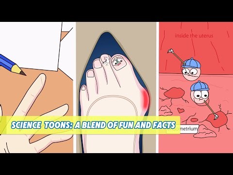 Cartoons meet science: explaining common things in simple and fun ways#video #animation #funny