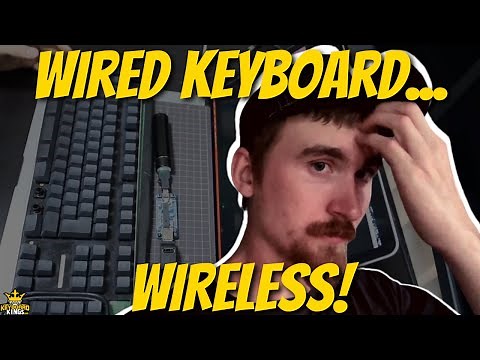 How to Convert a USB Keyboard to a Wireless Keyboard | Updated Version