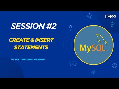 #2 MySQL- MySQL Basics: CREATE & INSERT Statements Explained with Example 🔥