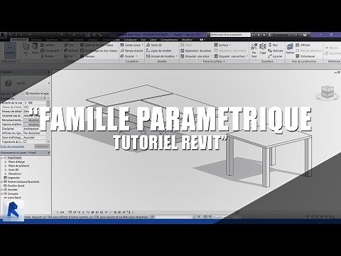 TUTO REVIT : Famille paramétrique