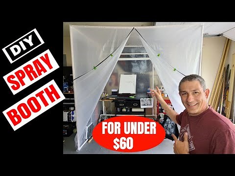 DIY Spray Booth - PVC