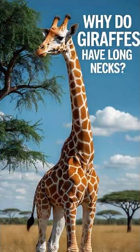Why Do Giraffes Have Long Necks? Evolution & Adaptation
