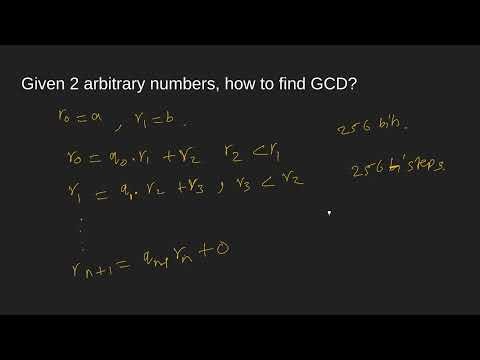 💡 2.2 Euclidean Algorithm — The Smart Way to Compute GCD ⚙️
