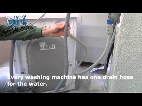 How to install a washing machine | Washing machine installation | How to plumb a washing machine