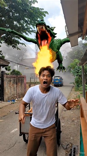Perseteruan naga api dengan pemiliknya #shorts #naga