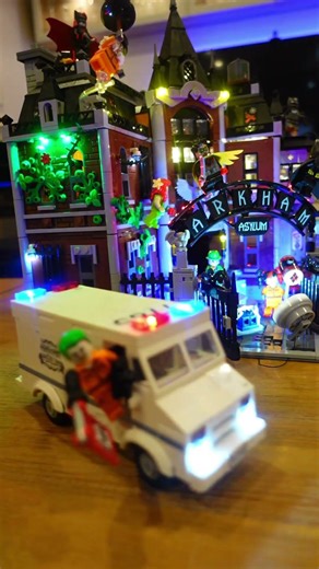 This LEGO Arkham Asylum Upgrade is Insane #lego #batman #shorts