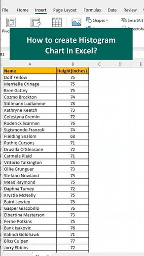 Excel Histogram Chart Tutorial - Step by Step Instructions & Tips