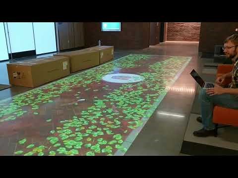 Interactive Floor Projection