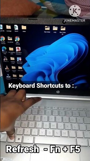 keyboard shortcut key to refresh in windows 11 #shorts