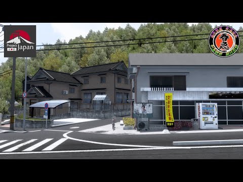 ETS2ライブ(ｱｰｶｲﾌﾞ） 日本MAP PJ v1.1.6 アノ隠し要素も見ていきます