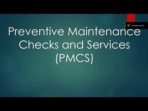 Driver's Training: PMCS Class