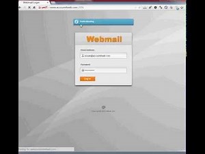 How to login webmail via Google Chrome