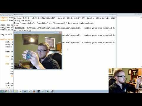 Haar Cascade for image & video object classification - OpenCV w/ Python for Image Video Analysis 21
