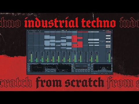 Full Industrial Techno track from Scratch (free project) [Ableton Techno Tutorial]