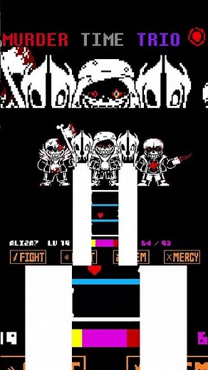 Murder Time Trio Phase 1 by alpha-player #undertale #undertaleau #sans