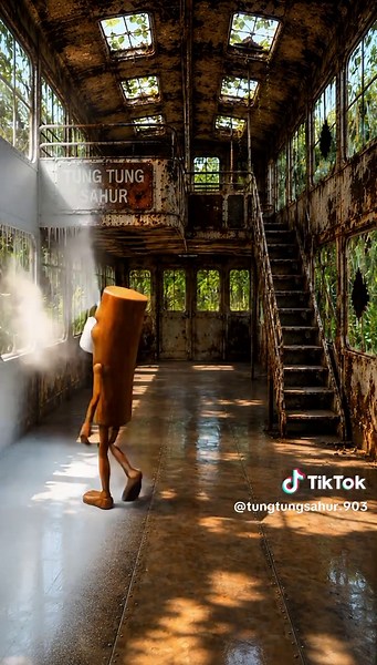 Tung Tung Sahur Builds Secret Bunker Inside Abandoned Bus